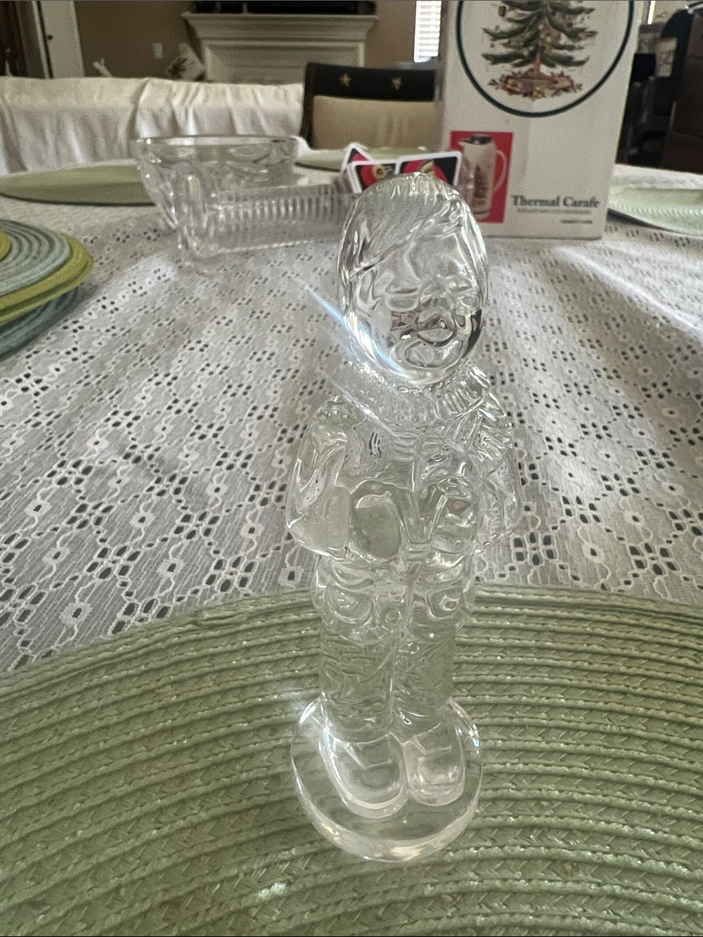 Waterford Crystal Charol singer Figurine
Retires piece